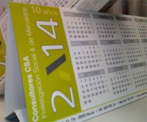 Calendario CSA 2014